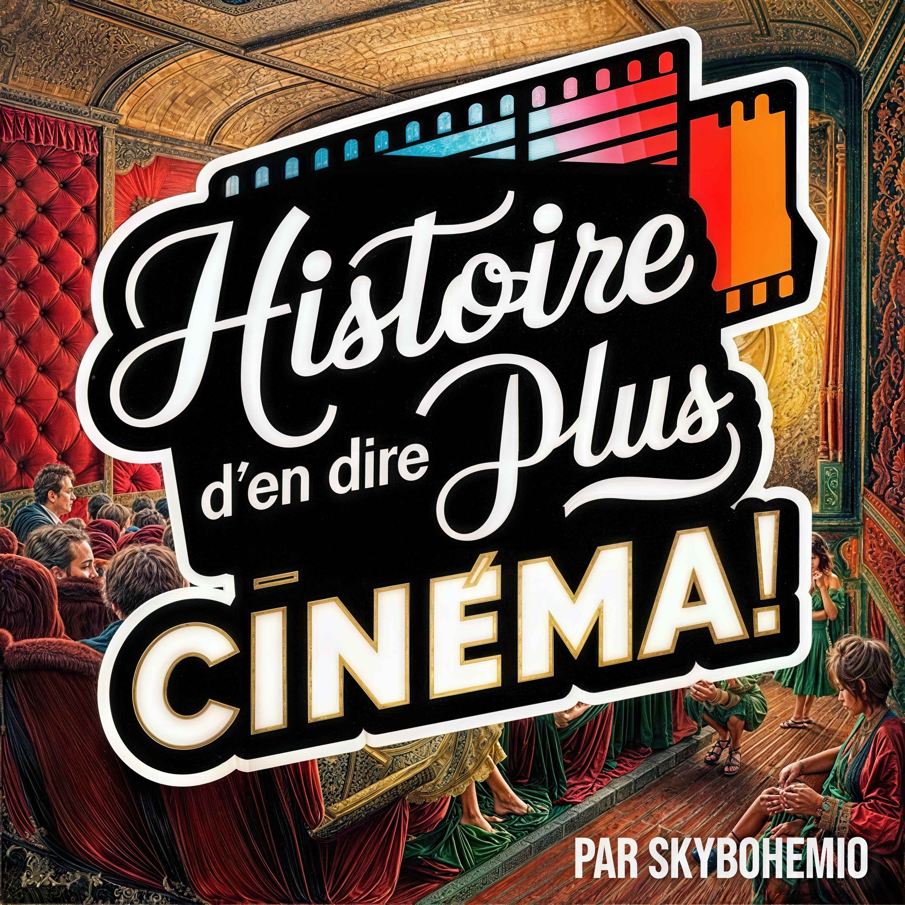 Histoire d'en dire plus Cinéma - Affiche vintage